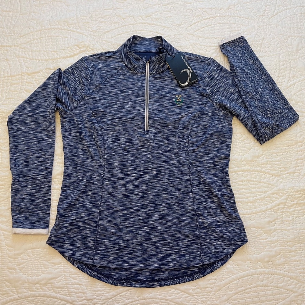 Zero Restriction Shea Zip Mock Pullover NWT